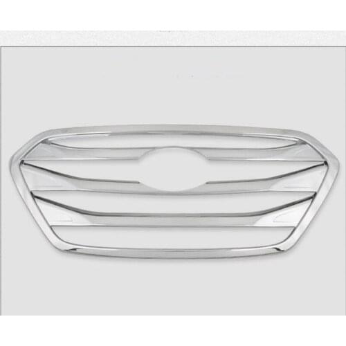 For Hyundai ix35 2014-2016 1PC ABS Chrome Car Front Grill Grille Decorative Cover Trim Car Styling Accessories Quality Assurance