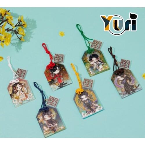 Anime A Tian Guan Ci Fu Original Xie Lian Hua Cheng CP BL Acrylic Amulet Pendant Toy Acc Official Xmas Gift C