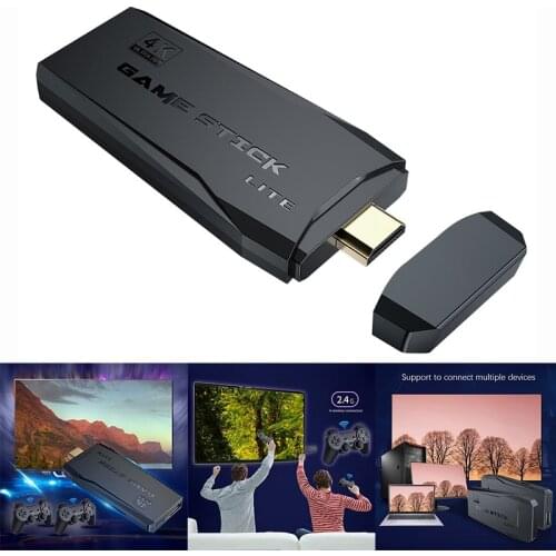 M8 Wireless HDMI-Compatible Retro Game Console,Plug and Play Video Game Stick,with 3500+ Games,Supports 9 Emulators