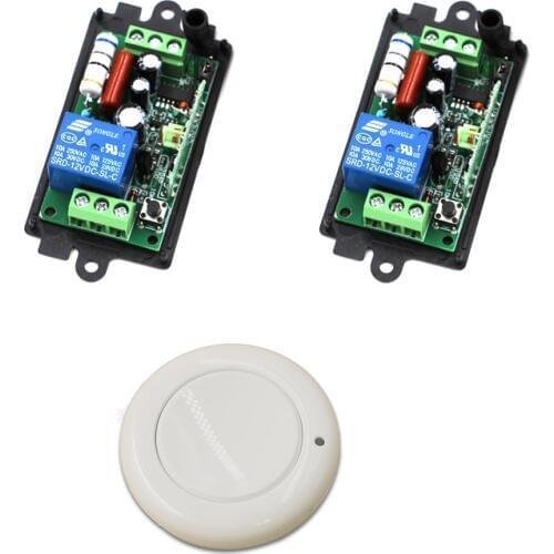 220 Volts Wireless Remote Light Switch Remote Control RF Switch 1CH Wireless Relay Switch Teleswitch