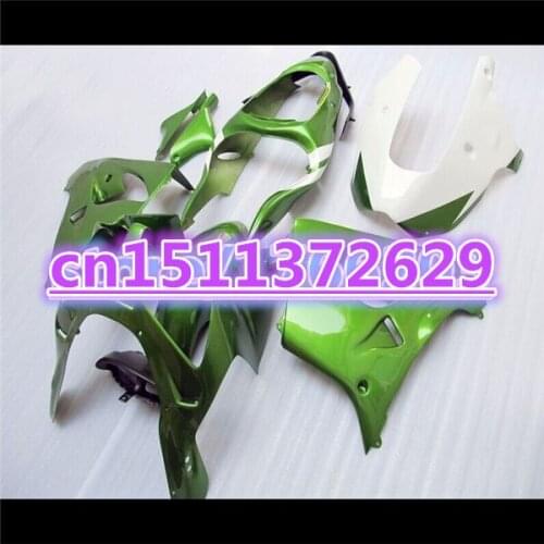 Bo NEW ABS Motorcycle Fairing kit for KAWASAKI Ninja ZX-9R 00-01 ZX9R green full ZX 9R 00 01 2000 2001 Fairings set