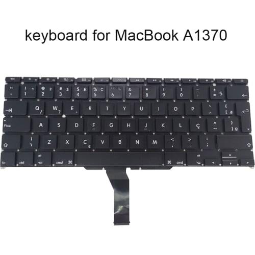 BR/Brazil Brazilian backlit keyboard For Macbook Air 11" A1370 A1465 2011-2017 laptop computer keyboards backlight New works