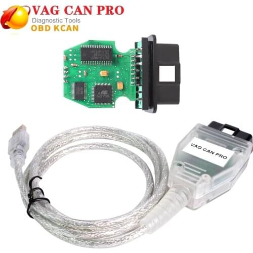 VAG CAN PRO V5.5.1 with FTDI FT245RL Chip VCP6 OBD2 Diagnostic Interface vag can pro USB Cable Support Can Bus UDS K Line