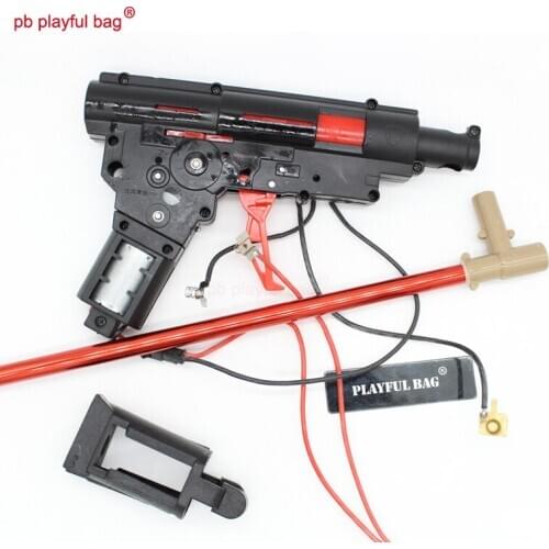 Playful bag Outdoor athletic equipment P90 electric water bullet gun box Original factory sports wave box accessories NA47