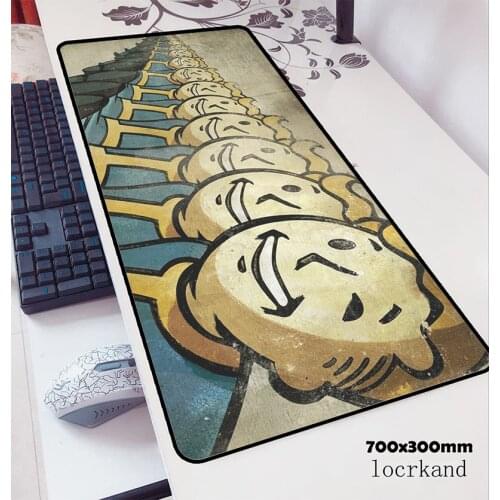 Fallout mousepad 700x300x3mm ergonomic Computer mouse mat gamer gamepad pc office gaming mousemat desk pad office padmouse