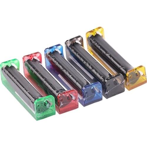 110MM Manual Plastic Cigarette Maker DIY Smoking Accessories Cigarette Rolling Machine Roller