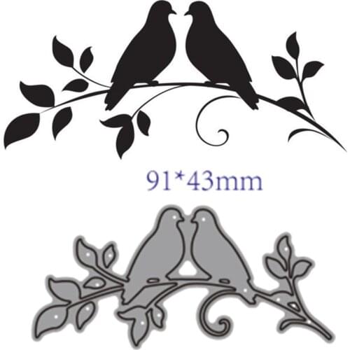 Metal Cutting Dies Cut Mold 2021 Animal bird Decoration Scrapbook Paper Craft Knife Mould Blade Punch Stencils
