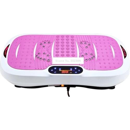 New Standing Electric Vibration Fitness Fat Burning Massager Machine Bluetooth Music Indoor Mute Fitness Body Slimming Shaper