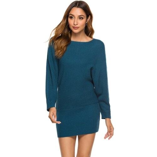 Модные трикотажные платья SFFZ China At AliExpress