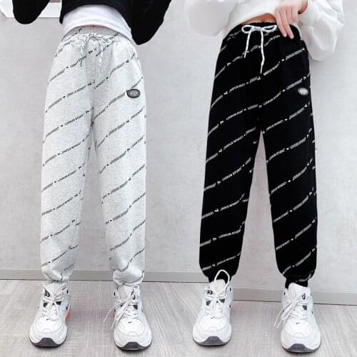 Print Baby Spring Autumn Pants For Boys Girls Children Kids Trousers Clothing High Quality Teenagers 2021