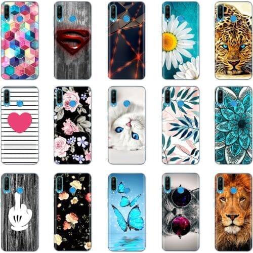 For Phone Case Huawei P30 Lite Case Cover Silicone Bag Shell Case Ultra Thin Soft TPU cover bumper funda For huawei P30lite Case