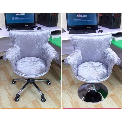 Comfortable fashion pink computer chair. Home game chair. Live chair