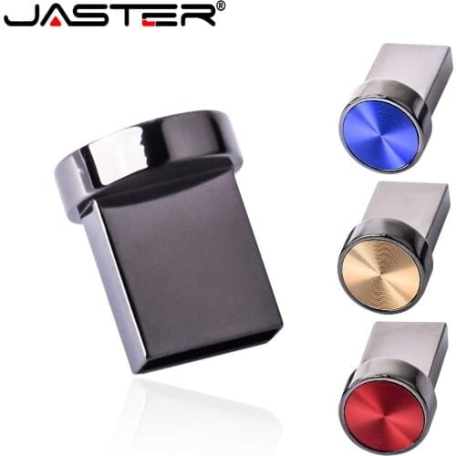 2.0 USB Disk Fashion Mini Metal button USB Flash Drive 16GB 32GB 64GB storage disk Pen drive Waterproof memory stick TYPE-C gift