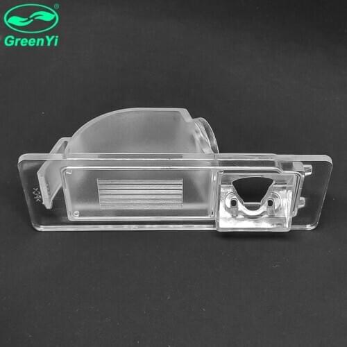 GreenYi Vehicle Rear View Camera Installation Bracket License Plate Lights f VW Volkswagen Santana New Jetta Skoda 2013-2017 Car