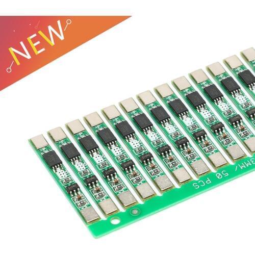 1PCS/LOT 1S 3.7V 3A li-ion BMS PCM battery protection board pcm for 18650 lithium ion li battery