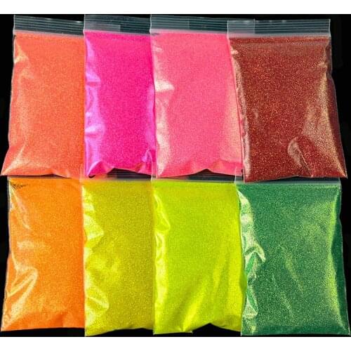 1Bag Nail Glitter 16 Assorted Colors Nail Art Fine Glitters Powder Dust UV Gel Polish Acrylic Nail Tips Makeup Tools 0.2/0.4/1mm