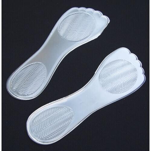 Transparent Protect Heel Silica Gel Palm Pad Massage foot High heel Arch Running insoles Insert Cushion 1pair=2pcs PS239