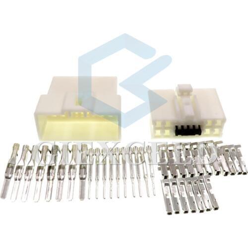 18 Pin Auto Car Headlight Wiper Switch Electrical Plug Socket Female Male Connector For Hyundai Kia