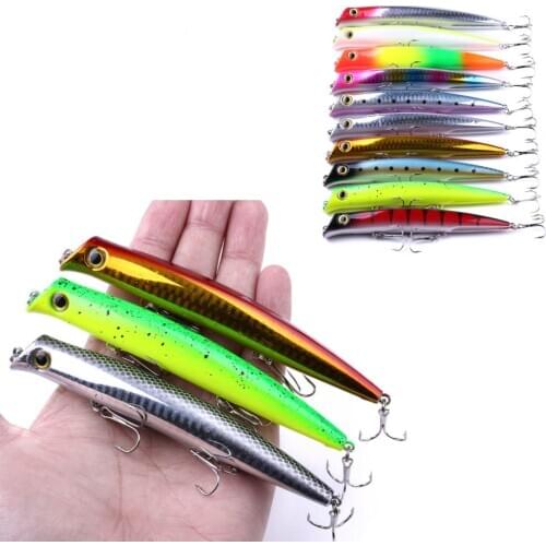 2020 Popper Fishing Lure 12cm 17g Tackle Fake Fish Bait Topwater Saltwater Lures Trolls Articulos De Pesca Isca Artificial