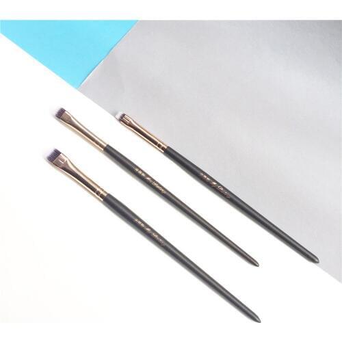 MyDestiny 038 Large Flat Definer 040 Medium Flat Liner Concealer 046 Precision Eyeliner Brow - Beauty Makeup Blending Brush Tool