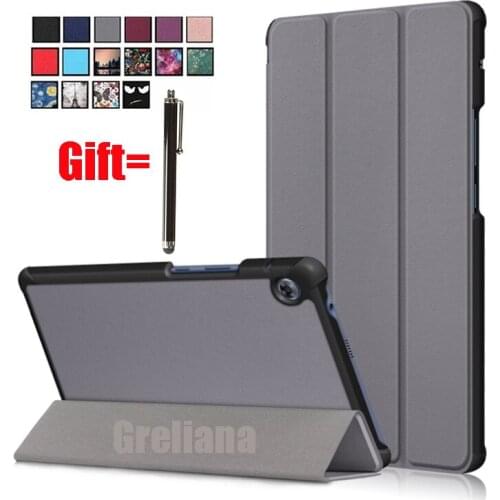 For Huawei MatePad T8 Case Slim Magnetic Folding Tablet Stand Cover For Huawei T8 Kobe2-L09 Kobe2-L03 8" Tablet Case Cover+Pen