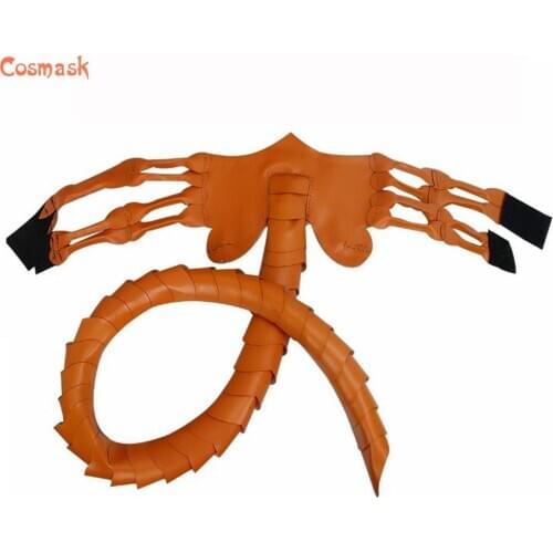 Cosmask Halloween Scorpion Mask New Facehugger Mask Alien Covenant Claws Insect Xenomorph Hugger Costume Face Worm Latex Mask