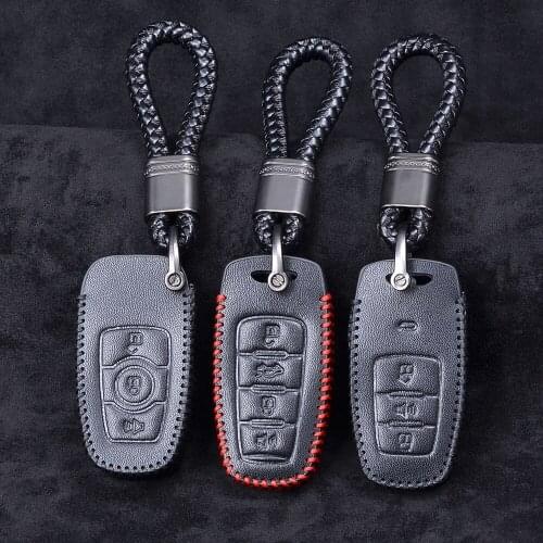 Leather car key case key cover For Great Wall Haval Hover Coupe H1 H2 H4 H6 H7 H8 H9 GMW C50 F5 F7 H2S Hoist Protective shell