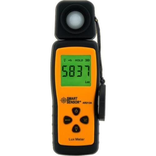 Mini Lux Meter Portable Digital Light Luxmeter Measuring 1~100.000