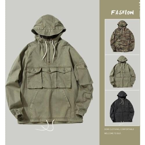 2021 Spring Autumn Hoodie Solid Color Outdoors Camping Hunting Hiking Training Climbing Military Mens Sports Cotton Jacket Tops