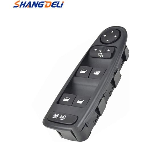 Power Window Control Switch Window Lifter Switch Button For Citroen C4 Picasso 2008 - 2013 206 Accessories 6554.YH