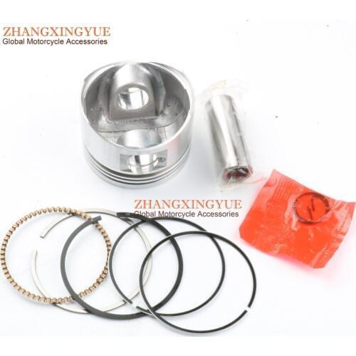 52.4mm 125cc Piston & piston rings for GY6 152QMI 125cc Scooter ATV