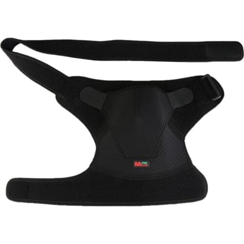 Shoulder Support Brace Adjustable Sleeve With Compression Pad Band