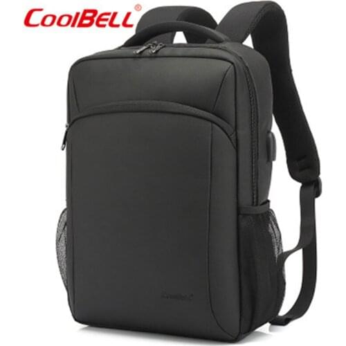 COOLBELL Backpack 15.6Inch Laptop Backpack Fashion Business Travel Backpack Anti-theft Nylon Waterproof Student Backpack