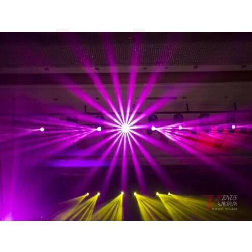 Super bright 17r 350W sharpy beam moving head light dmx stage lighting double prism disco dj equipment colorful lights effect
