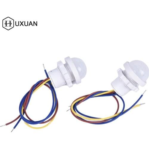 1pc Home Indoor Outdoor Infrared Light Motion Sensor Time Delay Home Lighting Switch Led Sensitive Night Lamp