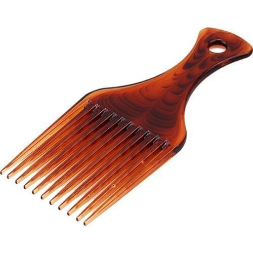 1PC Vintage New Fashion Plastic Comb Curly Hair Brush Salon Hairdressing Styling Long Tooth Styling Women Hairbrush