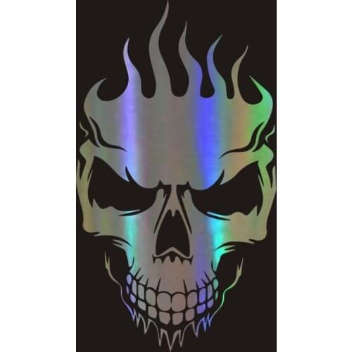10*17cm 3D Punisher Car Sticker Cool Skull Stickers Car Styling Decoration Vinyl jdm Car Stickers and Decals Accessories