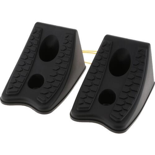 2pcs/pack Car Auto Anti-slip /Anti-skip Block Rubber Durable