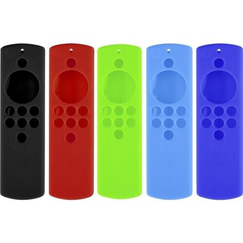 2021 New Arrival Fashion Protective Cover For Amazon Fire TV Stick 4K TV Remote Silicone Luminous Case ( Only Case )