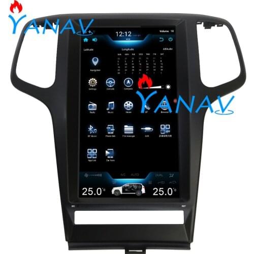 13.3inch PX6 Vertical Screen Android Car Radio For-Jeep Grand Cherokee 2009-2013 GPS navigation radio DVD player