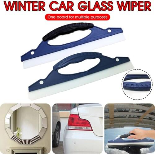 Winter Car Glass Wiper Silicone Wiper Blade Deicing Frost Snow Removal Wiper Auto Cleaning Tool voiture accessories Wholesale