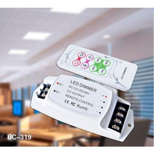 BC-319-1050 1050mA Constant current LED Dimmer DC12V-48V RF remote PWM dimmer for led panel light