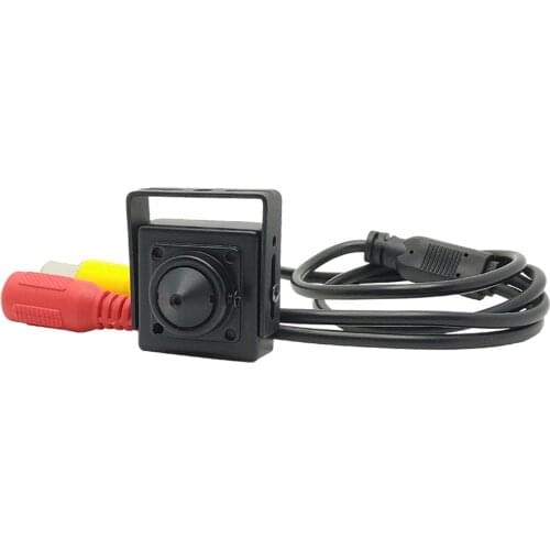 Black and white Mini Camera SONY 1/3" Security Analog monitoring CCTV Camera 405AL Sensor 480TVL 0.001LUX Mini industry caemera