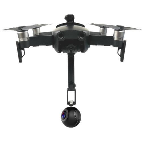 For Gopro 360 Degree Rotating VR Panoramic Camera Mount Holder 1/4 Screw Base for DJI Mavic Air drone Accessories