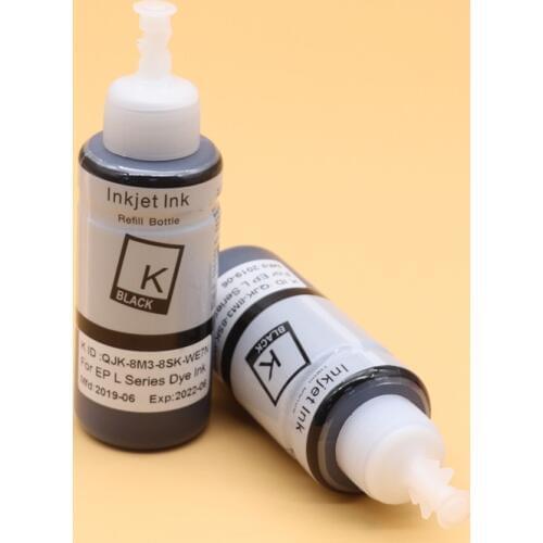 70ML Refill Dye Ink Kit For Epson L100 L101 L110 L220 L301 L310 L313 L351 L353 L358 L360 L363 L365 L455 L551 L558