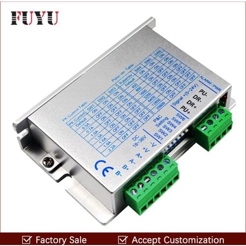 FMDD36D22NOM Stepper Motor Driver DC12V-36V 0.3-2.2A for FSL30 Mini Linear Slide Motion Guide Rail Stage Actuator