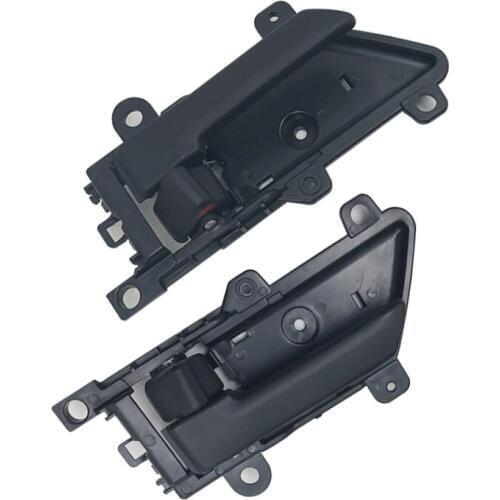 LEFT RIGHT 2PCS INTERIOR DOOR HANDLE FOR Hyundai Veracruz 07-12 (IX55) RH; LH Black RH:82620-3J000-WS LH:82610-3J000-W