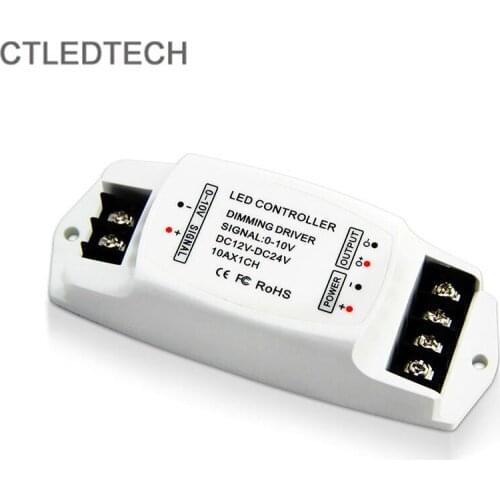 Hot Active/passive 1-10V dimming driver 100K potentiometer dimming driver 10A 15A high compatibility