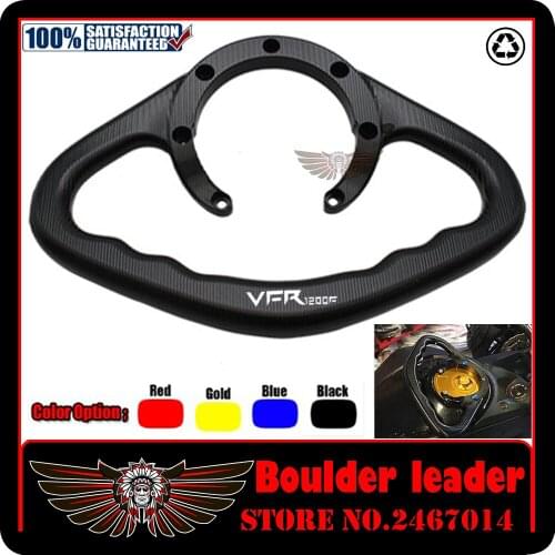 Motorcycle Passenger Handgrips Hand Grip Tank Grab Bar Handle Armrest For Honda VFR1200F 2008 - 2017