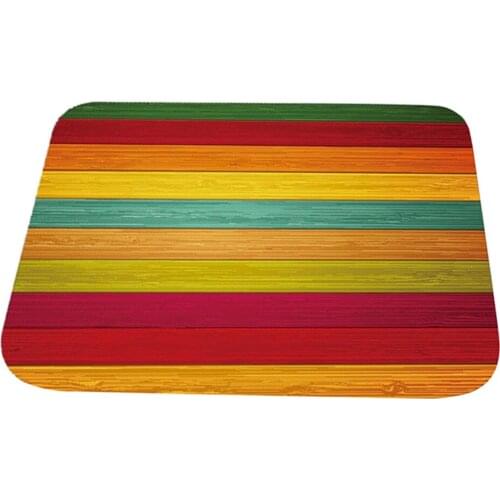 Non Slip Doormats, Flannel Bath Mats Absorbent, Bathroom Shower Mats, Washable